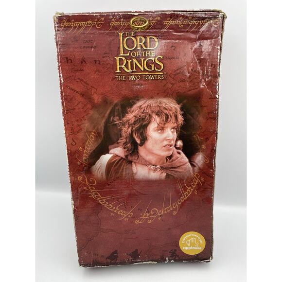 Vintage 2002 FRODO BAGGINS Lord of the Rings Toy Figure New In Box - Picture 6 of 10